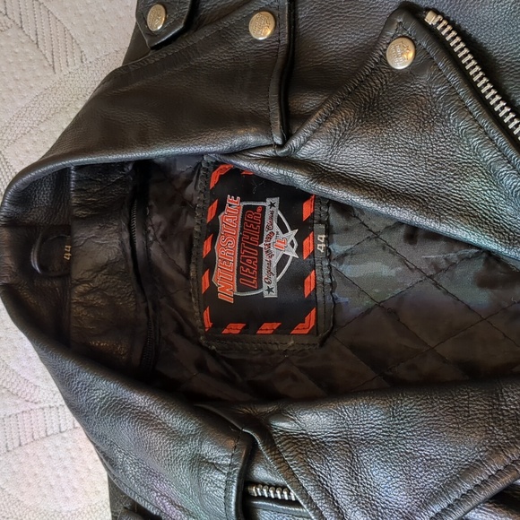 Vintage Interstate Leather Motorcycle Jacket - Picture 9 of 15